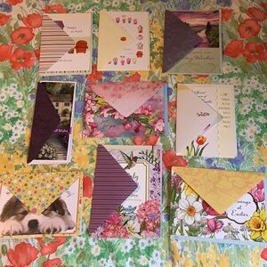 LAST CHANCE ✨ Assorted Cards w/ Matching Envelopes (9 Cards)